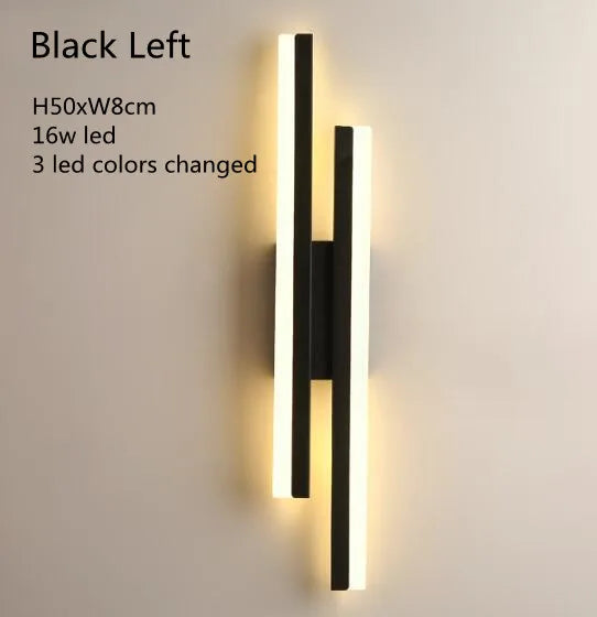 Modern LED Copper Wall Sconce – Acrylic Shade Indoor Light Fixture for Living Room & Hallway