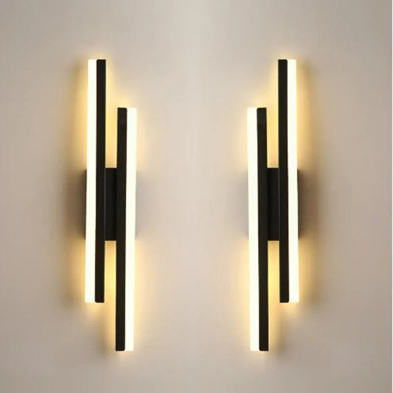 Modern LED Copper Wall Sconce – Acrylic Shade Indoor Light Fixture for Living Room & Hallway