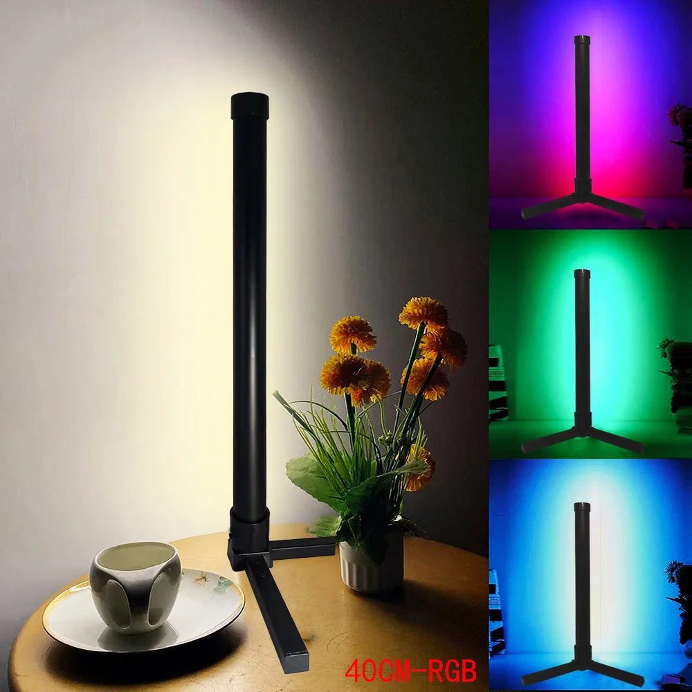 RGB Music Sync Floor Lamp – 16 Million Colors LED Standing Mood Light for Bedroom & Living Room