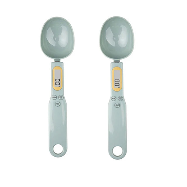Digital Measuring Spoon Scale 0.1g-500g, LCD Kitchen Food Scale, Precision Baking Coffee Flour Scale