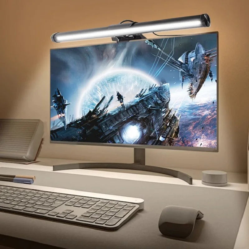 LED Monitor Light Bar – Touch Dimmable Screen Light for Computer, Laptop & Study Desk