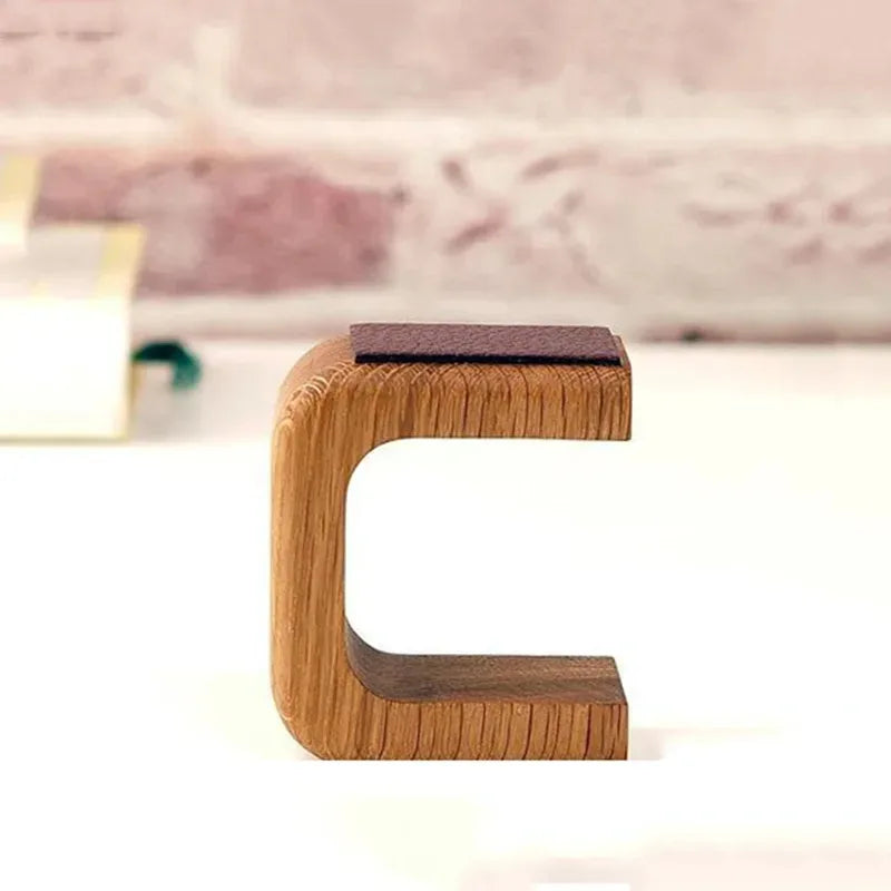Wooden Watch & Bracelet Holder – Solid Wood Display Stand Organizer