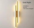 Modern LED Copper Wall Sconce – Acrylic Shade Indoor Light Fixture for Living Room & Hallway