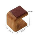 Wooden Watch & Bracelet Holder – Solid Wood Display Stand Organizer