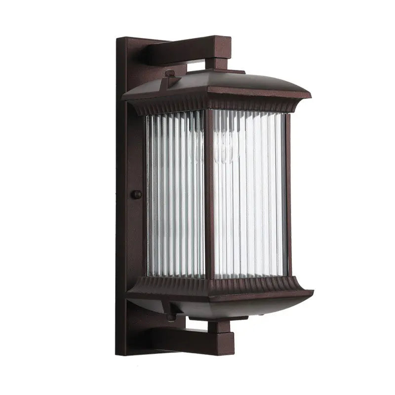Modern Outdoor Wall Sconce – Waterproof Metal Exterior Light for Porch, Garden & Entryway