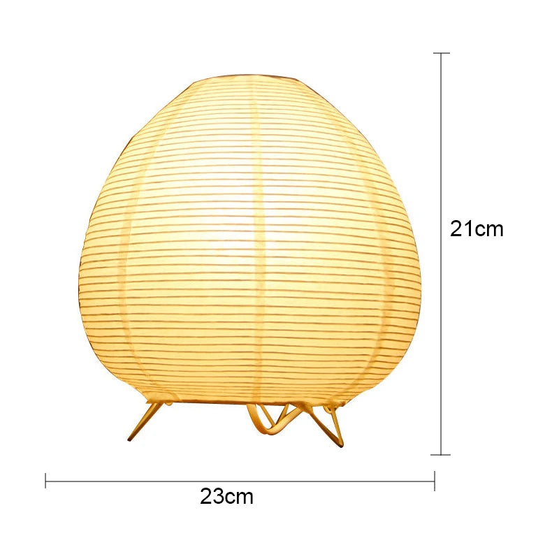 Wabi-Sabi Nordic LED Table Lamp – Modern Minimalist Bedside & Desk Light