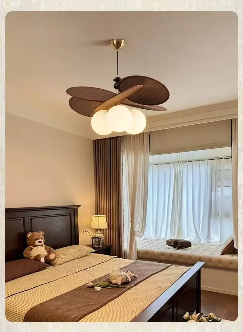Rattan Weave Vintage Pendant Light Retro Restaurant Shop Hotel Chandelier Living Room Japan Hanging Lamp for Room Decor Lusutre