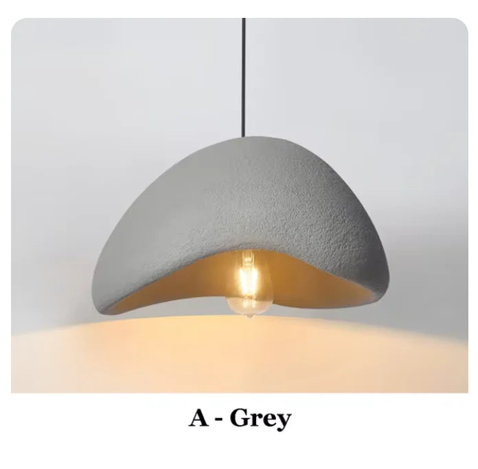 Wabi-Sabi LED Chandelier – Modern Nordic Pendant Ceiling Light for Living Room, Bedroom & Dining Room