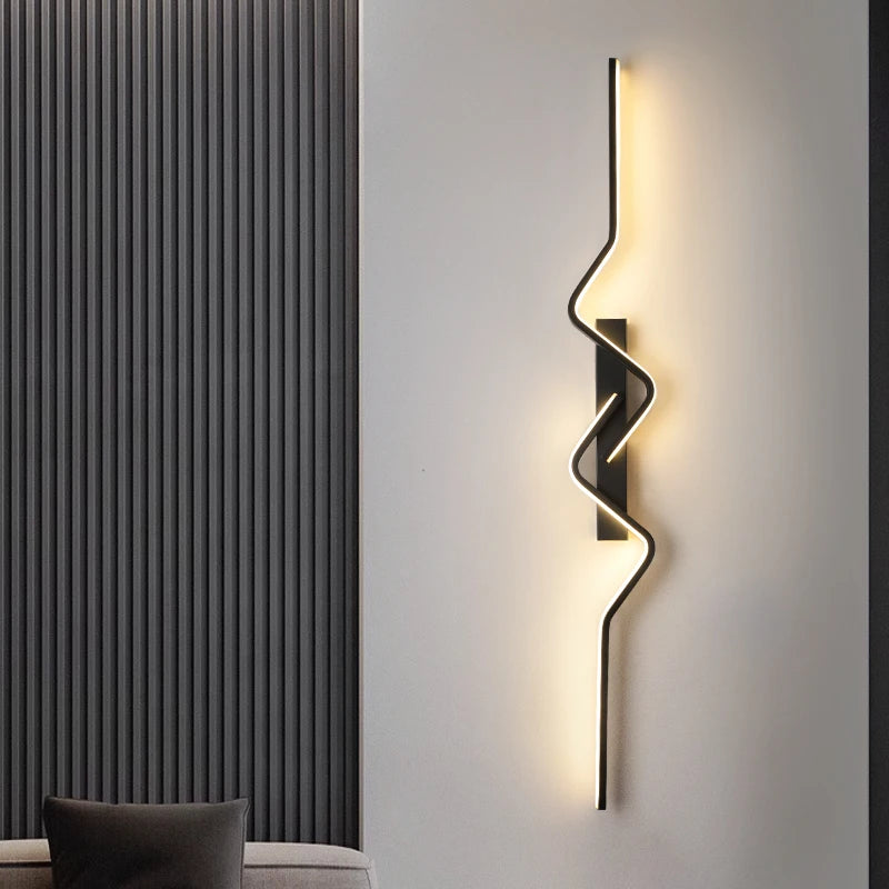 Modern Nordic LED Wall Sconce – Contemporary Wall Light for Stairway, Living Room & Bedroom