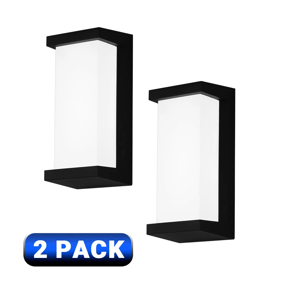 Modern Waterproof Outdoor Wall Sconce – LED Exterior Light for Porch, Garden & Entryway